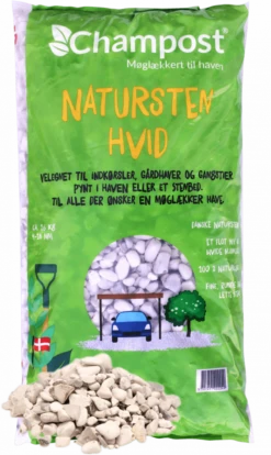 Natursten Hvid Mix